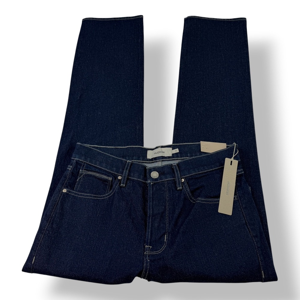 Hudson Wes Classic Straight Jeans Mens 31 Northern Dark Wash T9HNRT2226-NRT NWT
